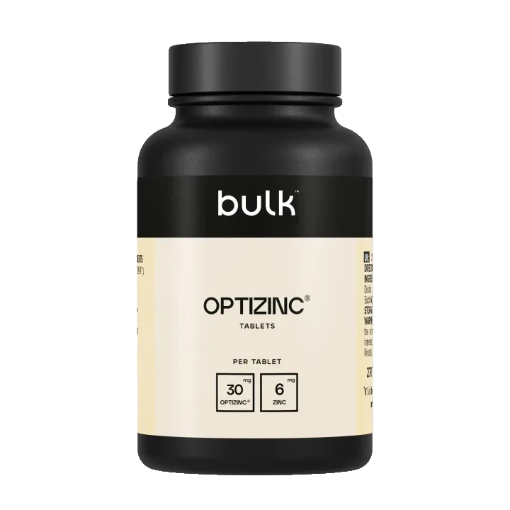 Bulk OptiZinc Tabletten – Produktabbildung des Herstellers