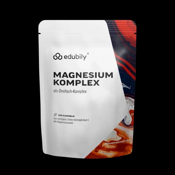 edubily Magnesium Komplex Kapseln – Produktabbildung des Herstellers