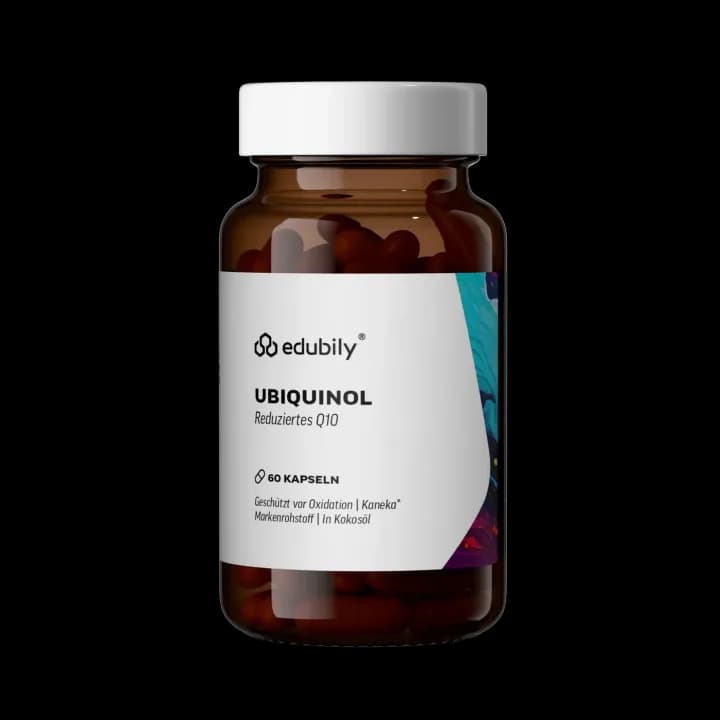 edubily Ubiquinol – reduziertes Q10 – Produktabbildung des Herstellers