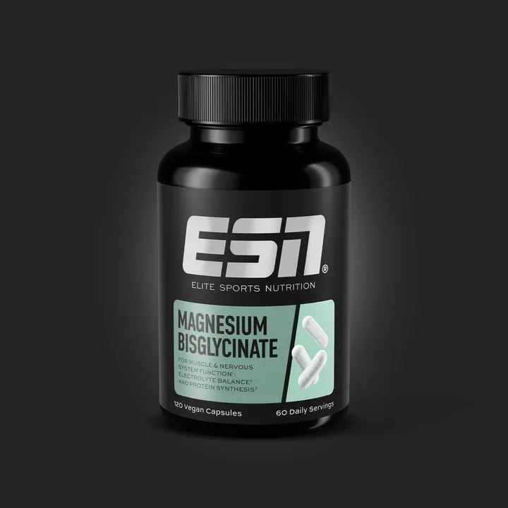 ESN Magnesiumbisglycinat Kapseln – Produktabbildung des Herstellers