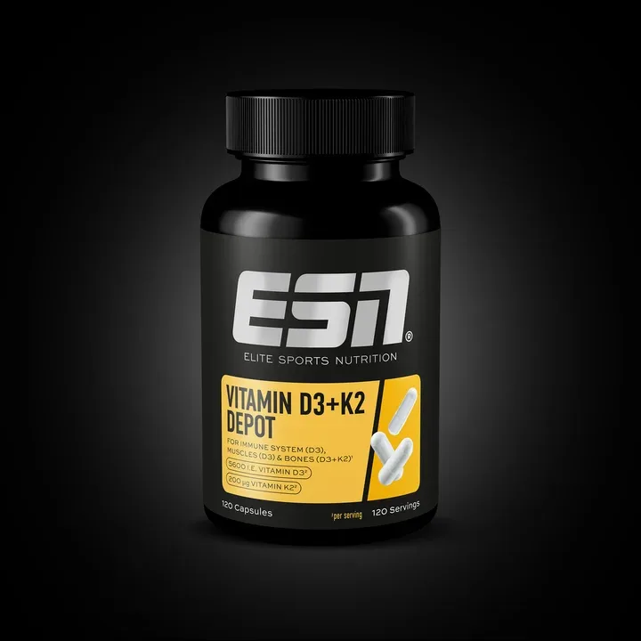 ESN Vitamin D3 und K2 Depot – Produktabbildung des Herstellers