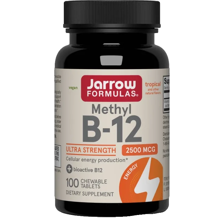Jarrow Formulas Methyl B-12 2500 µg – Produktabbildung des Herstellers
