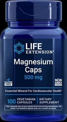Life Extension Magnesium Caps 500 mg – Produktabbildung des Herstellers
