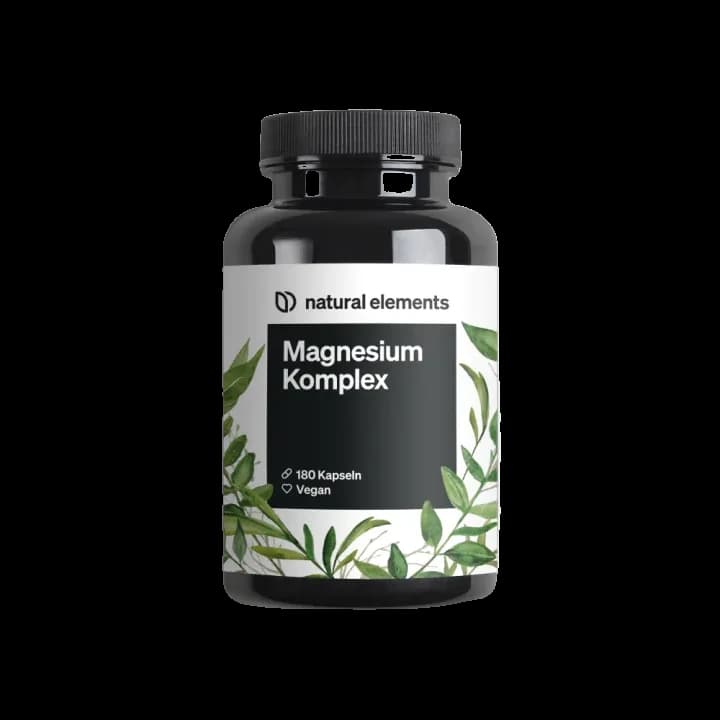 Natural Elements Magnesium Komplex Kapseln – Produktabbildung des Herstellers