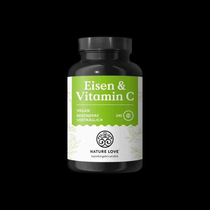 Nature Love Eisen und Vitamin C – Produktabbildung des Herstellers