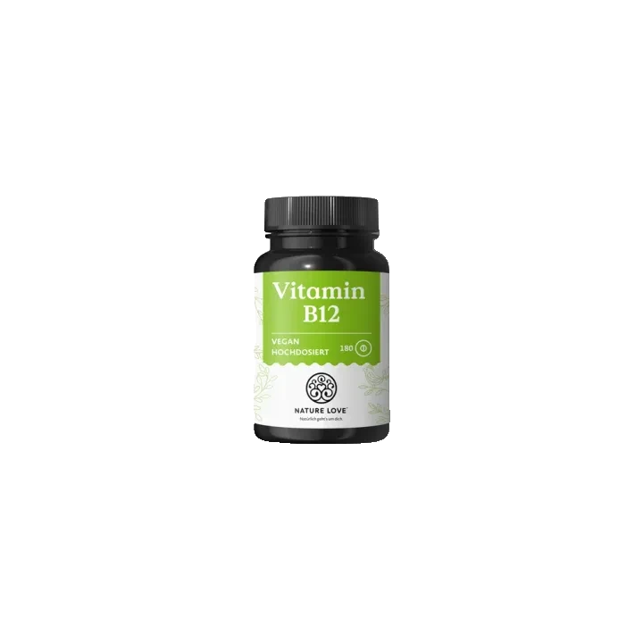 Nature Love Vitamin B12 Tabletten – Produktabbildung des Herstellers
