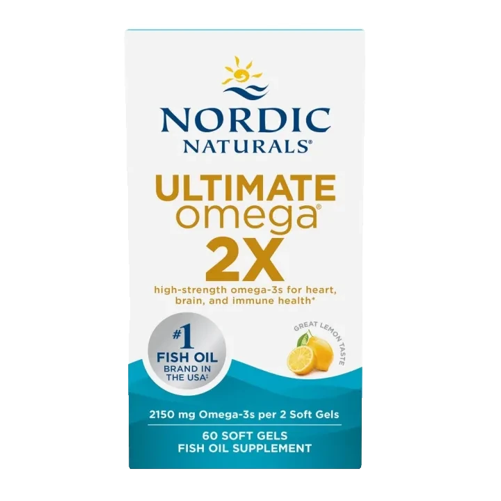 Nordic Naturals Ultimate Omega 2X – Produktabbildung des Herstellers