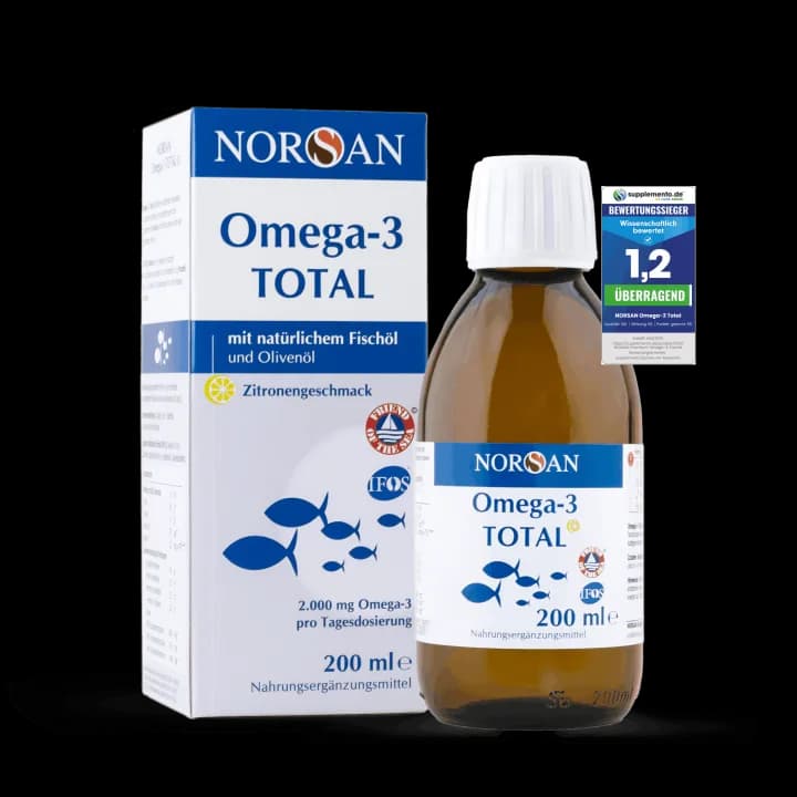NORSAN Omega-3 Total Öl – Produktabbildung des Herstellers