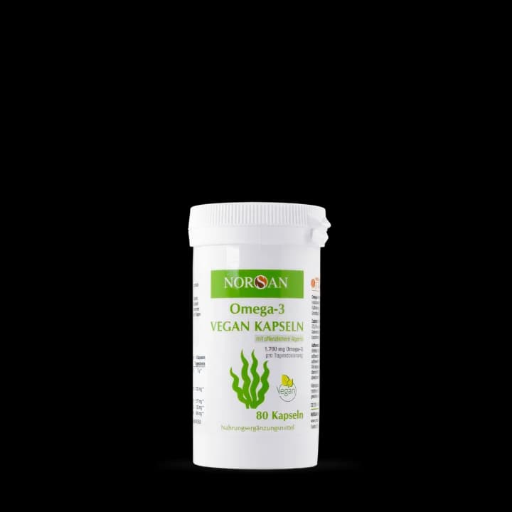 NORSAN Omega-3 Vegan Kapseln – Produktabbildung des Herstellers
