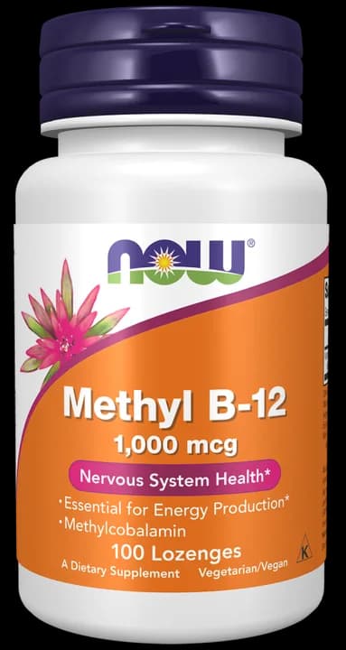 NOW Foods Methyl B-12 1000 µg – Produktabbildung des Herstellers