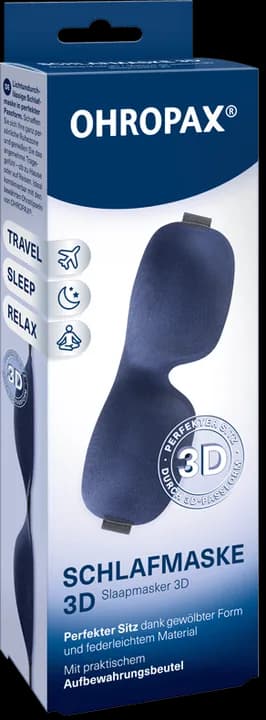 OHROPAX Schlafmaske 3D – Produktabbildung des Herstellers