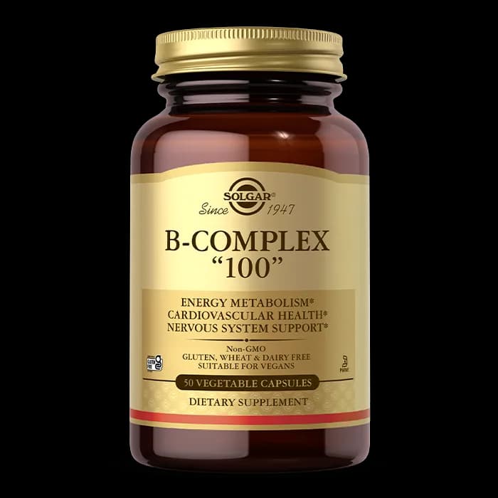 Solgar B-Complex 100 – Produktabbildung des Herstellers