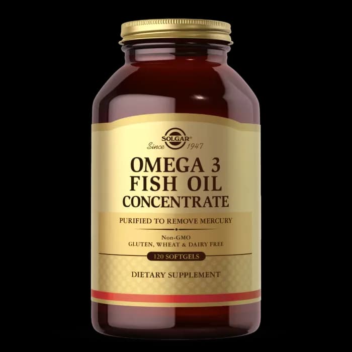 Solgar Omega-3 Fish Oil Concentrate – Produktabbildung des Herstellers