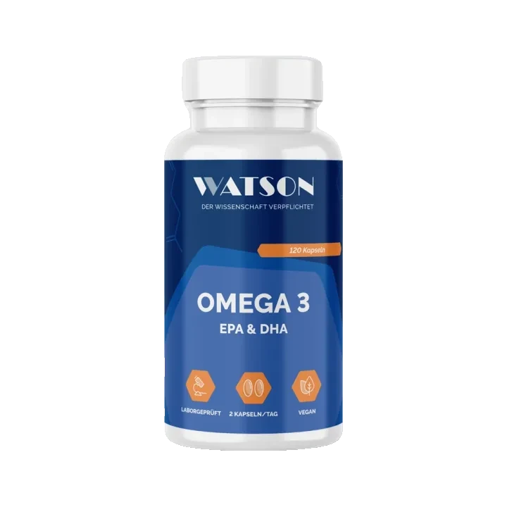 Watson Nutrition Omega 3 Kapseln – Produktabbildung des Herstellers
